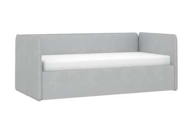Кровать Кеноша 90х190 серого цвета