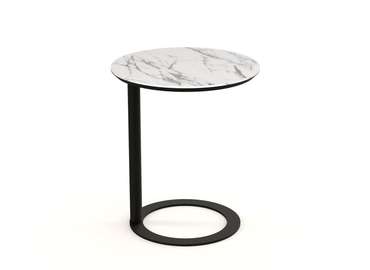 Кофейный столик Vissor бело-черного цвета