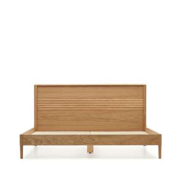 Кровать Lenon 160х200 бежевого цвета