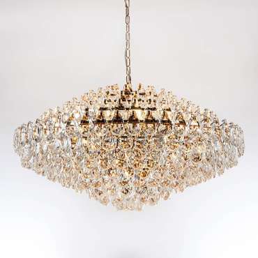 Подвесная люстра ML.8861.32P GD (хрусталь, цвет прозрачный)