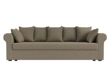 Прямой диван-кровать Рейн бежево-коричневого цвета