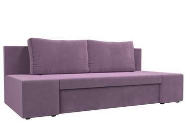 Прямой диван-кровать Сан Марко сиреневого цвета