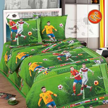 КПБ 'ДайПоспать' с 2-мя наволочками 70х70, бязь, 100 % хлопок, пл. 125 гр./кв.м., 'Форвард'