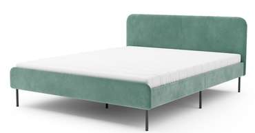 Кровать Элиса 180х200 зеленого цвета без подъемного механизма