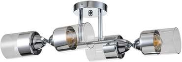 Потолочная люстра на штанге 1110/4P Е27*60W Escada Bungarus Chrome