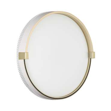 Настенно-потолочный светильник Sonex Olidi White 7646/CLN пластик/белый/золотой LED 36Вт 4000К