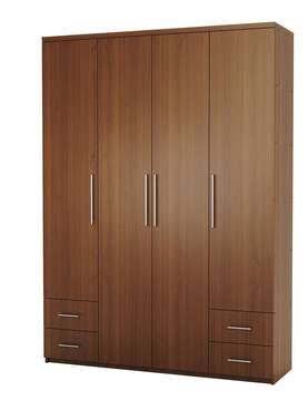 Шкаф четырехдверный Мелодия МКЯ2-43 120х45 орех