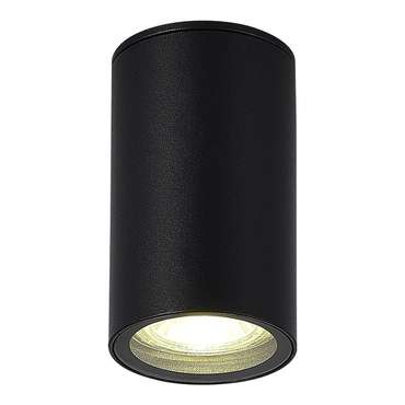 Светильник уличный потолочный ST-Luce черный GU10 1*50W TUBO