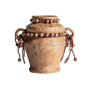 Ваза Adib 33 бежевого цвета