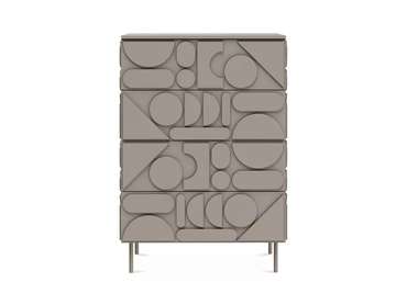 Комод Milton серого цвета