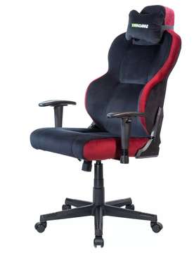 Игровое компьютерное кресло Unit Fabric Upgrade черно-красного цвета