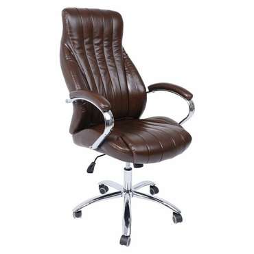 Кресло поворотное Mastif коричневого цвета