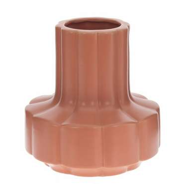 Фарфоровая ваза H23 оранжевого цвета