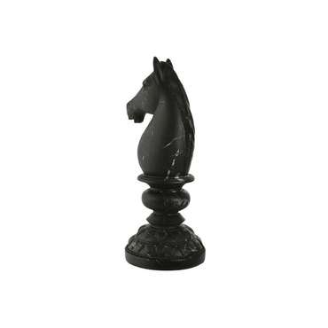 Декоративная фигура Чёрный Лошадь 13 x 13 x 33 cm