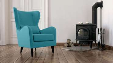 Кресло Манчестер бирюзового цвета