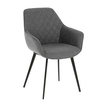 AMINY Chair fabric grey