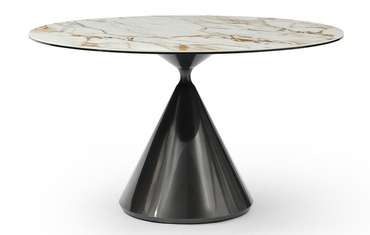 Обеденный стол Sanremo 130 белого цвета