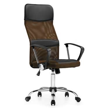 Кресло офисное Arano коричневого цвета