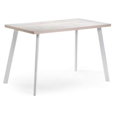 Обеденный стол Тринити Лофт серо-белого цвета