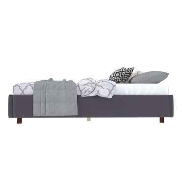 Кровать SleepBox 160x200 темно-серого цвета