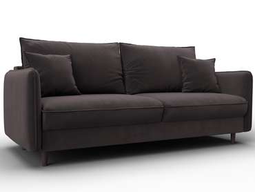 Диван-кровать Лига-064 коричневого цвета