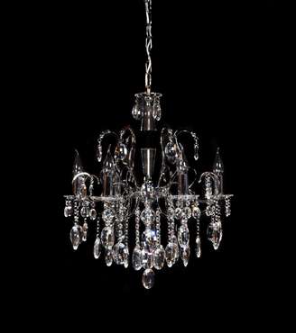 Хрустальная подвесная люстра Lumina Deco Daniella LDP 9123-6   плохое фото