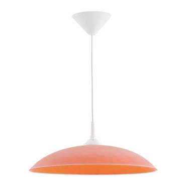 Подвесной светильник Marta с плафоном оранжевого цвета