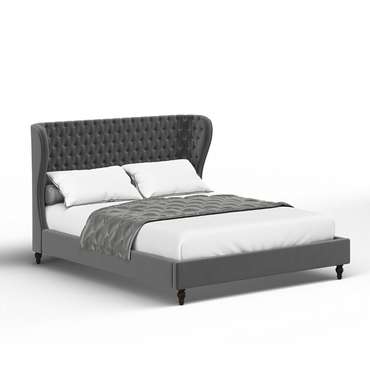 Кровать Andy 180х200 серого цвета