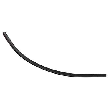 Трек 24V двухконтактный однофазный дуговой LINEA ЧЕРНЫЙ