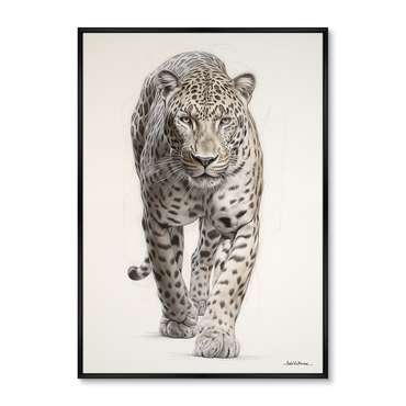 Набор из двух репродукций картин Leopards, 2024г.