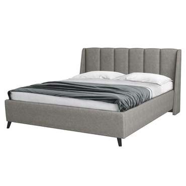 Кровать без основания Style Skordia 160x200 серого цвета