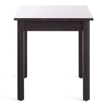 Раздвижной обеденный стол Turina черно-белого цвета