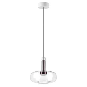 Люстра DISCO 6W LED 300LM 120G БЕЛЫЙ/ПРОЗРАЧНЫЙ 3000K