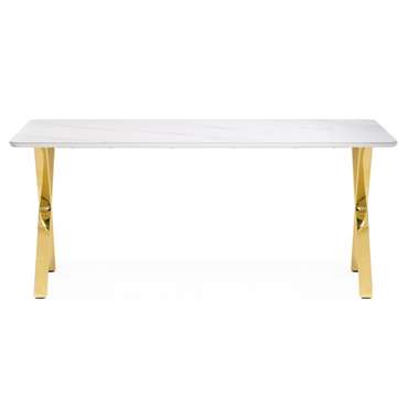 Обеденный стол Селена 3 L белого цвета