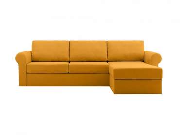 Угловой диван Peterhof горчичного цвета