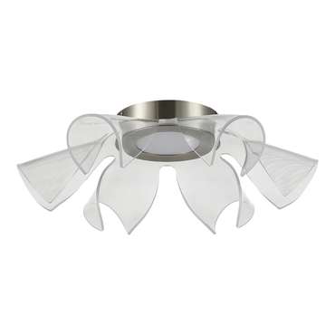 Светильник потолочный ST-Luce Никель/Прозрачный LED 1*20W 4000K FAIRY