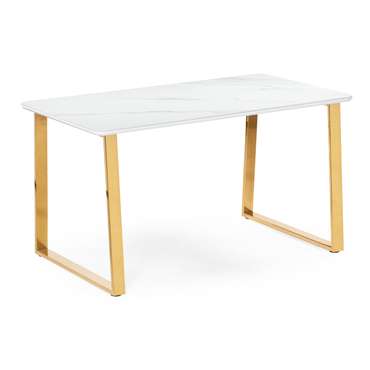 Обеденный стол Селена 2 М белого цвета