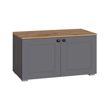 Тумба для обуви Остин серого цвета