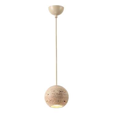 Подвесной светильник Travertino 6625/1L (камень, цвет бежевый)