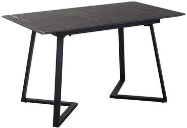 Стол обеденный раздвижной Роналдо темно-серого цвета