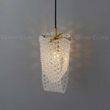 Подвесной светильник Cloyd WITTE P1 / ?10 см - латунь