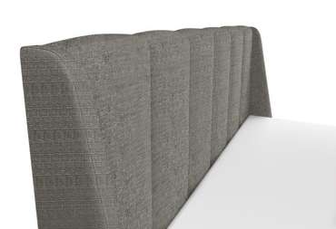 Кровать без основания Style Skordia 140x200 серого цвета