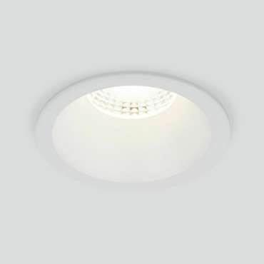 Встраиваемый точечный светильник Lin белого цвета