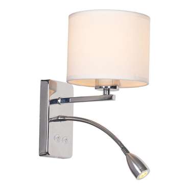 Бра 552/A LED (ткань, цвет белый)