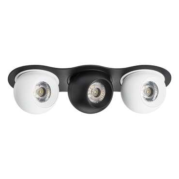 Светильник INTERO LED 9W*3 850LM*3 24G ЧЕРНЫЙ/БЕЛЫЙ 4000K (217637+217064+217074+217064)