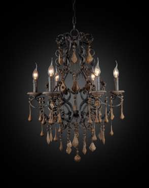 Подвесная люстра Chandelier с подвесками 