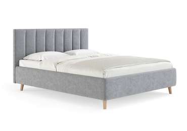 Кровать Alma 180х200 серого цвета без основания и подъемного механизма
