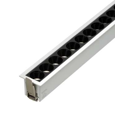 Встраиваемый белый LED светильник с драйвером, 30Вт, 4000К, 24°, 2235лм