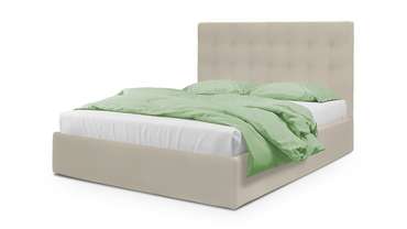 Кровать Адель 160х200 бежевого цвета