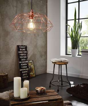 Подвесной светильник Carlton 2 49488 (металл, цвет бронза)